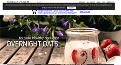 Desktop Screenshot of overnight-oats.com