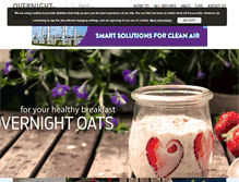 Tablet Screenshot of overnight-oats.com